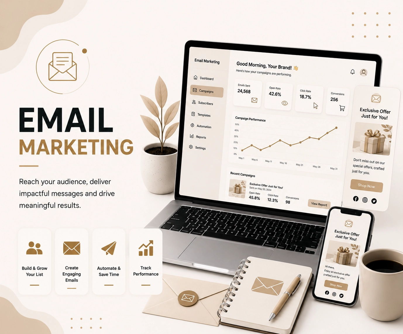 Email marketing provided by freelance digital marketer in Qatar